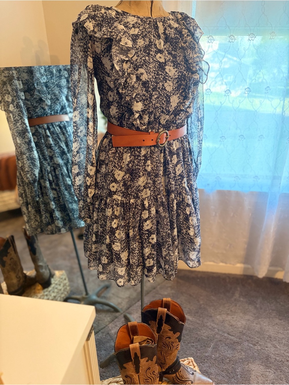 Rachel Parcell Delicate Floral Dress